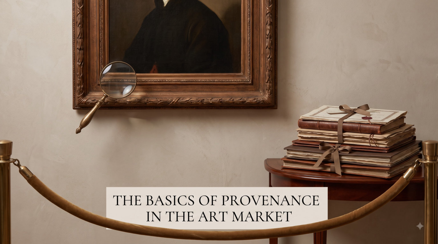 the basics of provenance in the art market