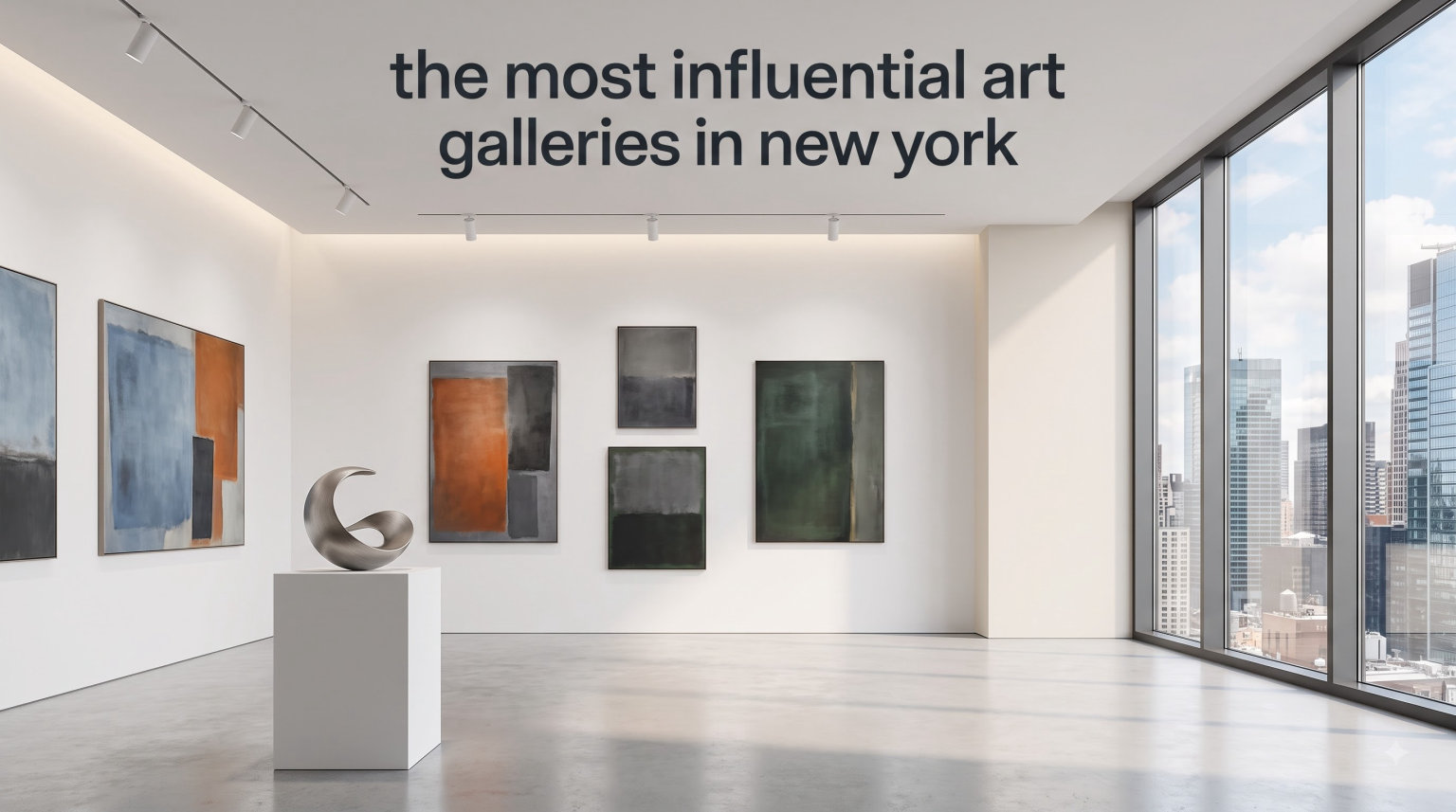 the most influential art galleries in new york