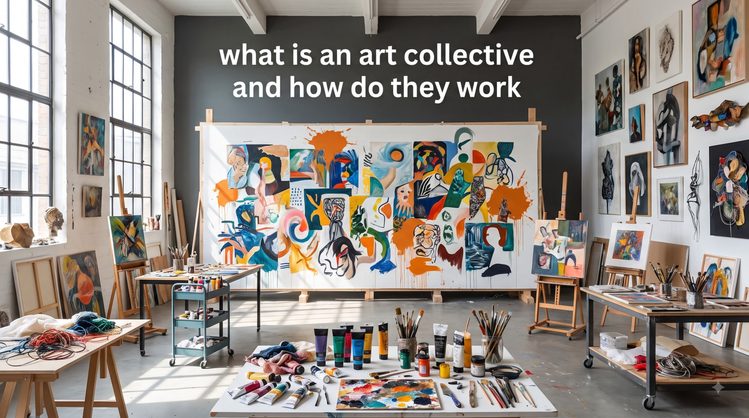 what is an art collective and how do they work