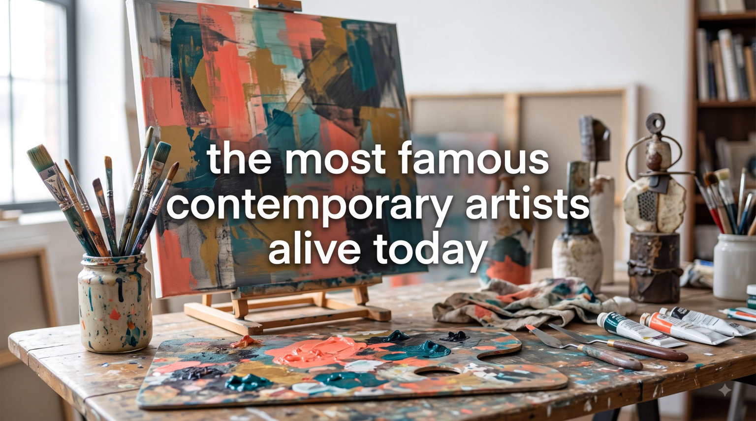 the most famous contemporary artists alive today