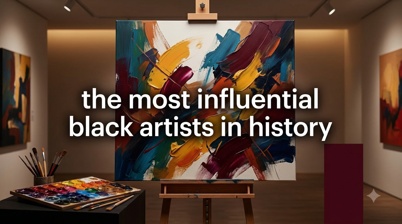the most influential black artists in history
