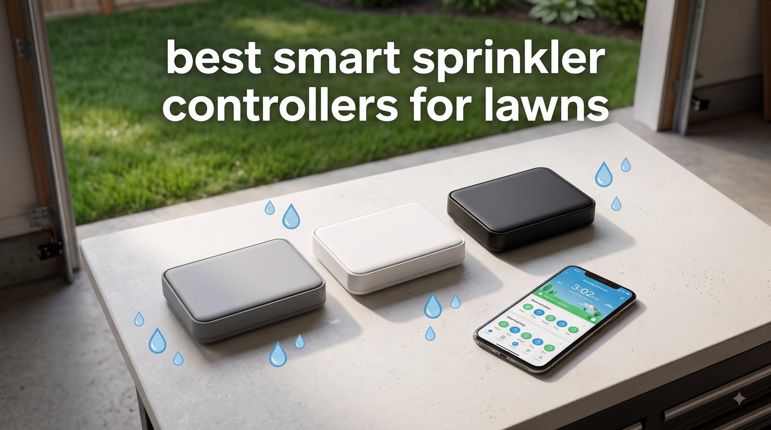 best smart sprinkler controllers for lawns