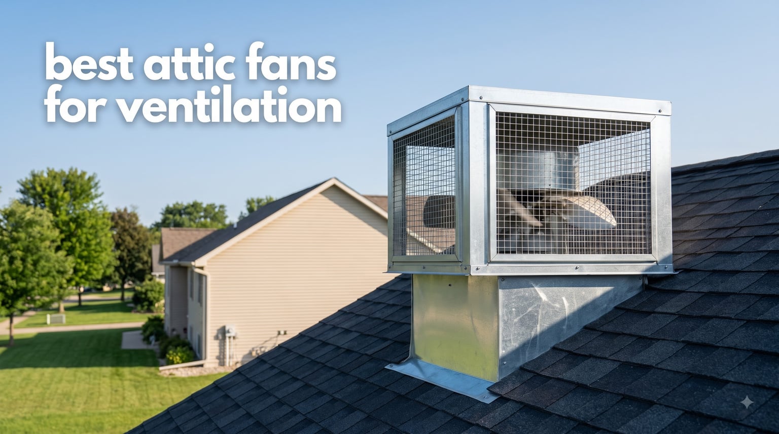 best attic fans for ventilation