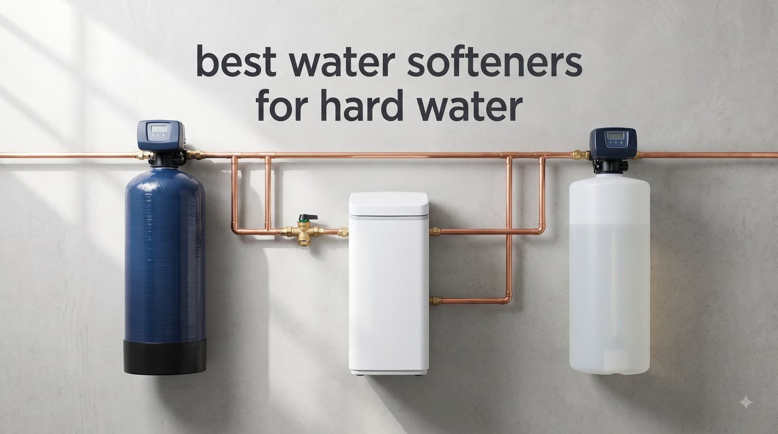 best water softeners for hard water
