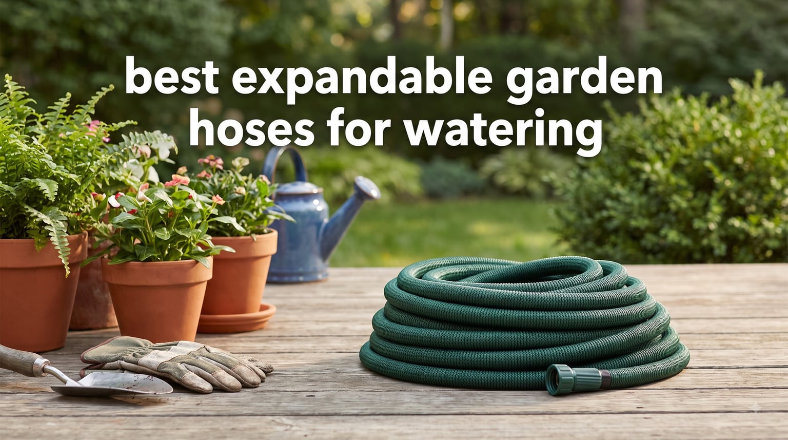 best expandable garden hoses for watering
