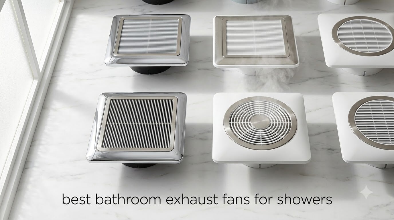 best bathroom exhaust fans for showers