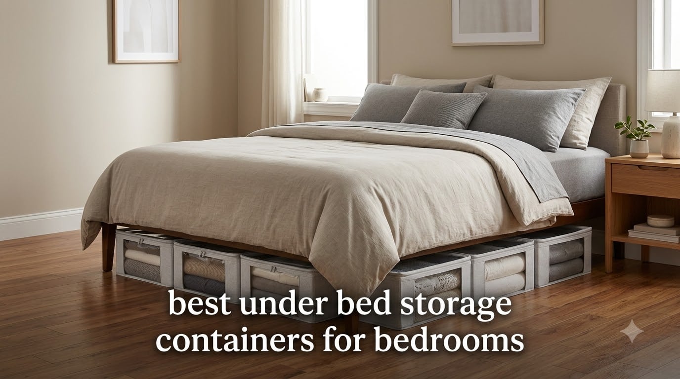 best under bed storage containers for bedrooms