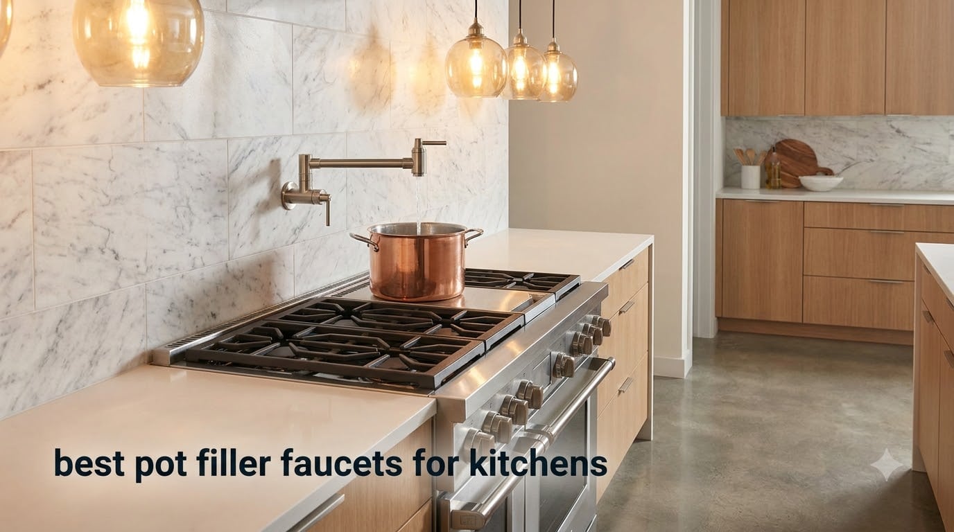 best pot filler faucets for kitchens
