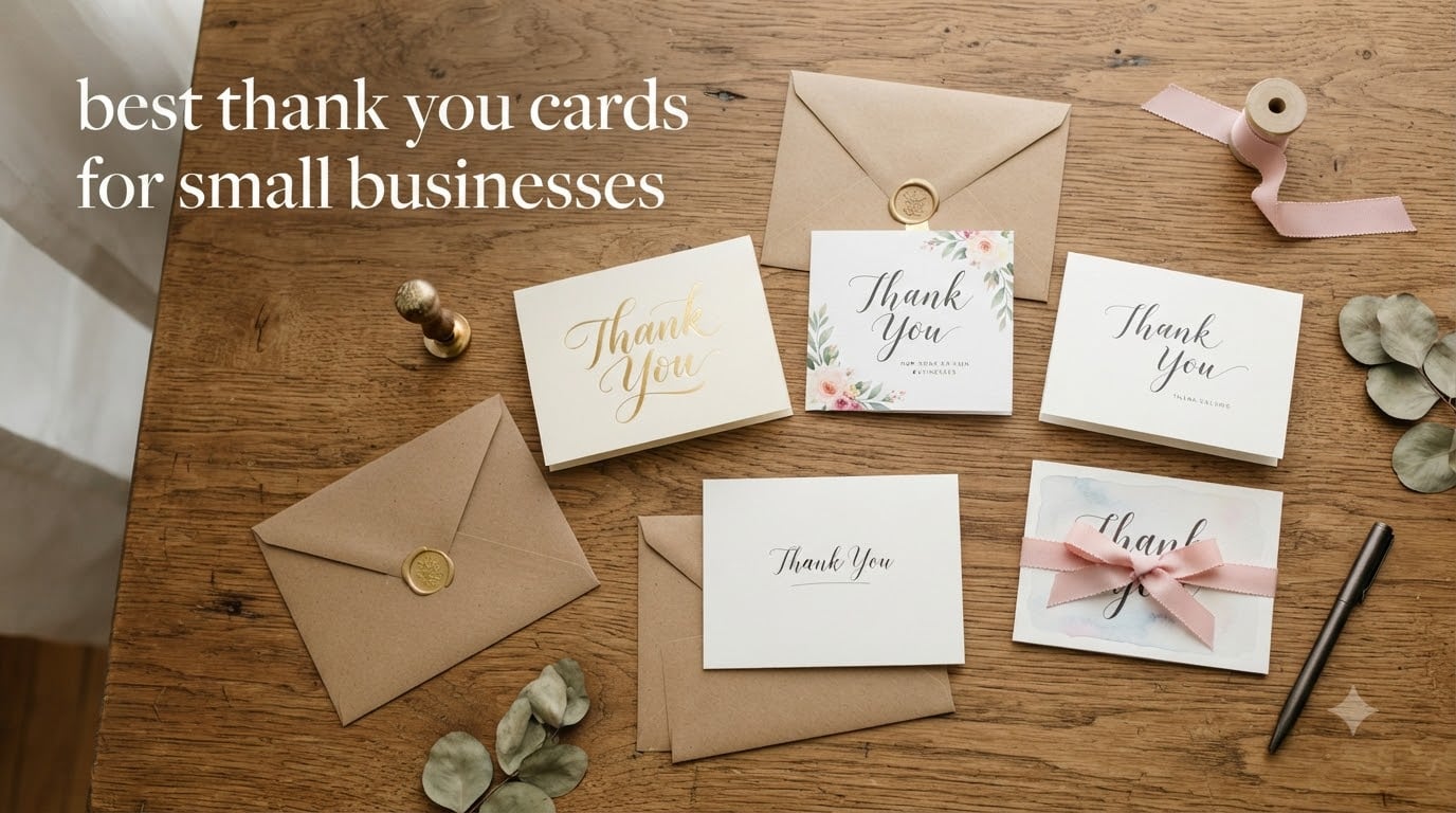 best thank you cards for small businesses