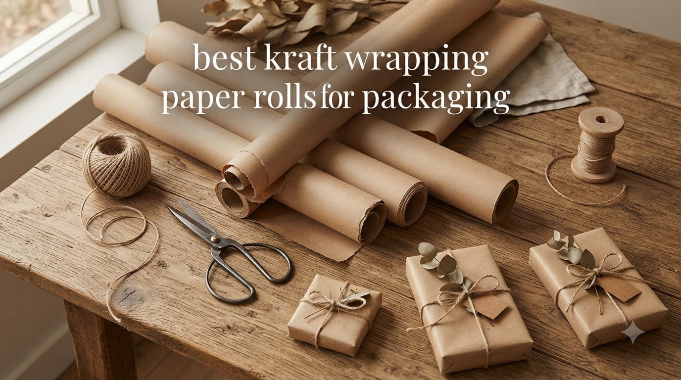 best kraft wrapping paper rolls for packaging