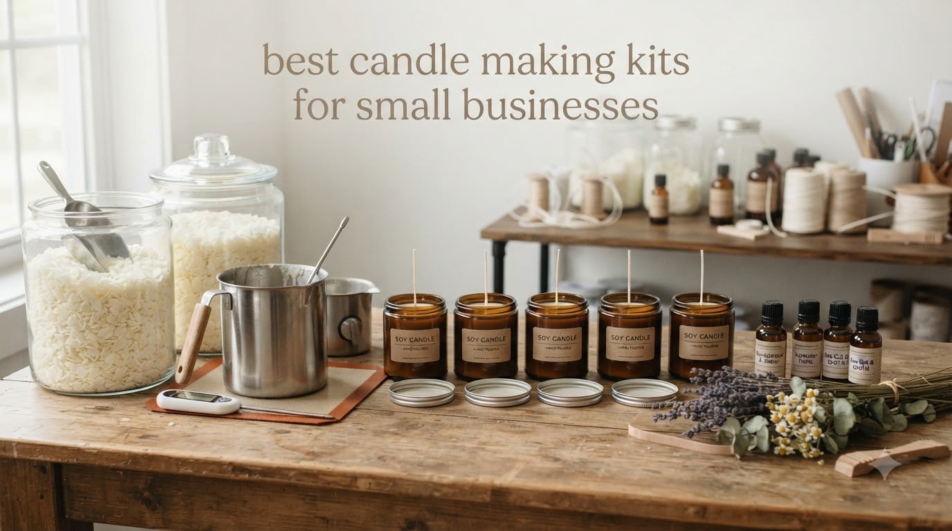 best candle making kits for small businesses