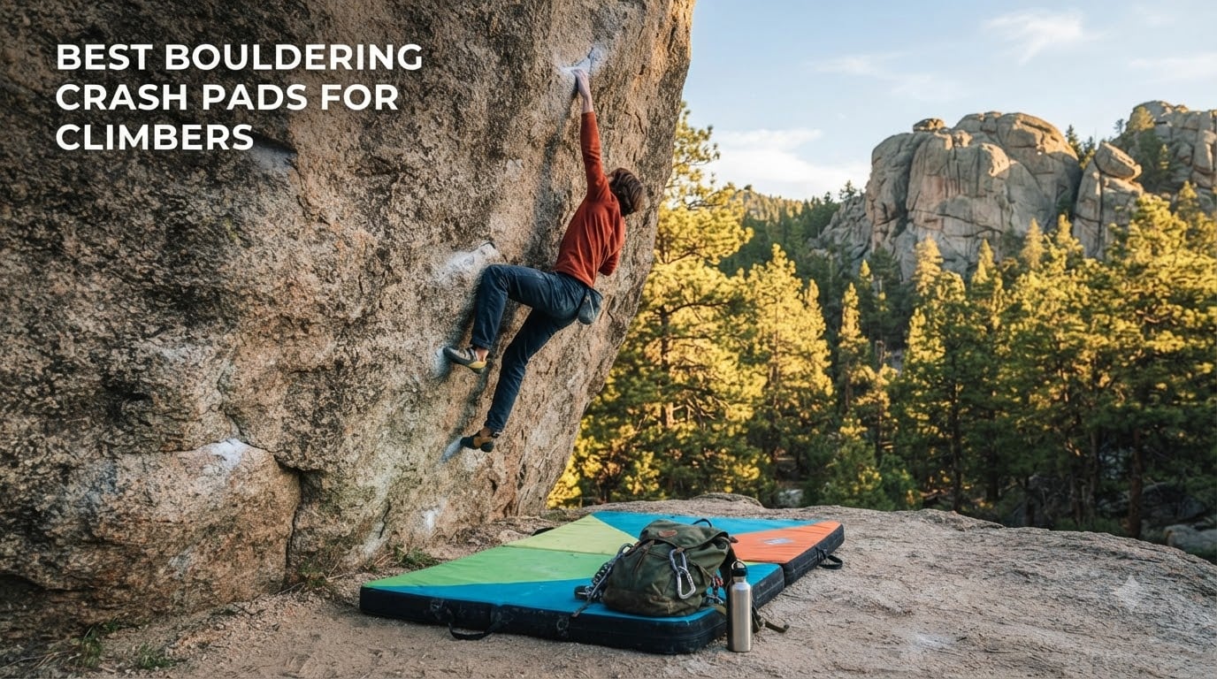 best bouldering crash pads for climbers