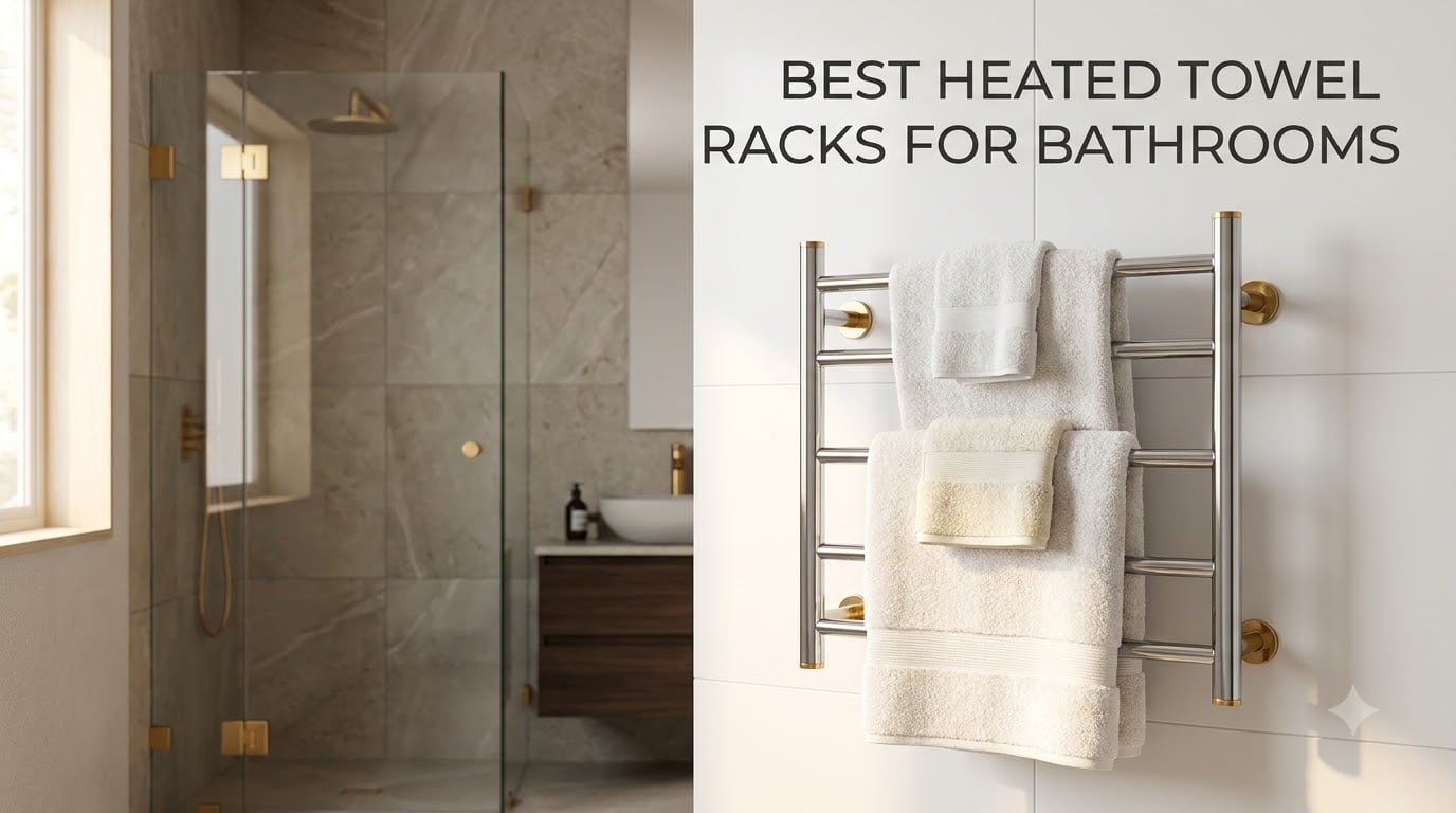 best heated towel racks for bathrooms