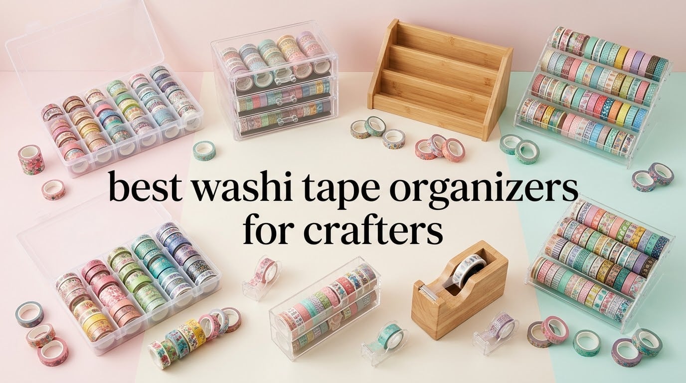 best washi tape organizers for crafters