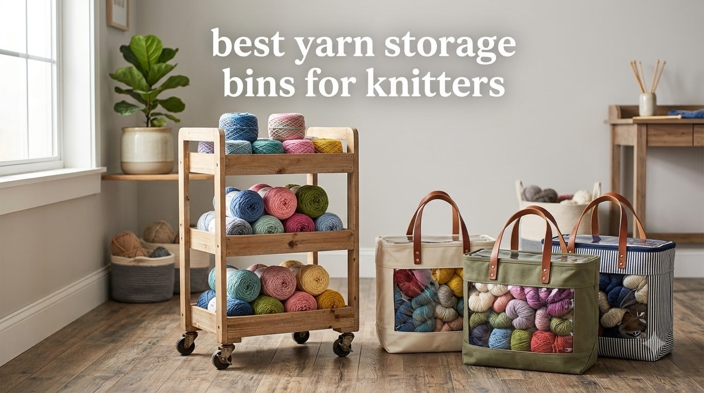 best yarn storage bins for knitters