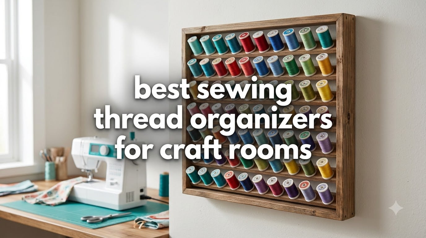 best sewing thread organizers for craft rooms