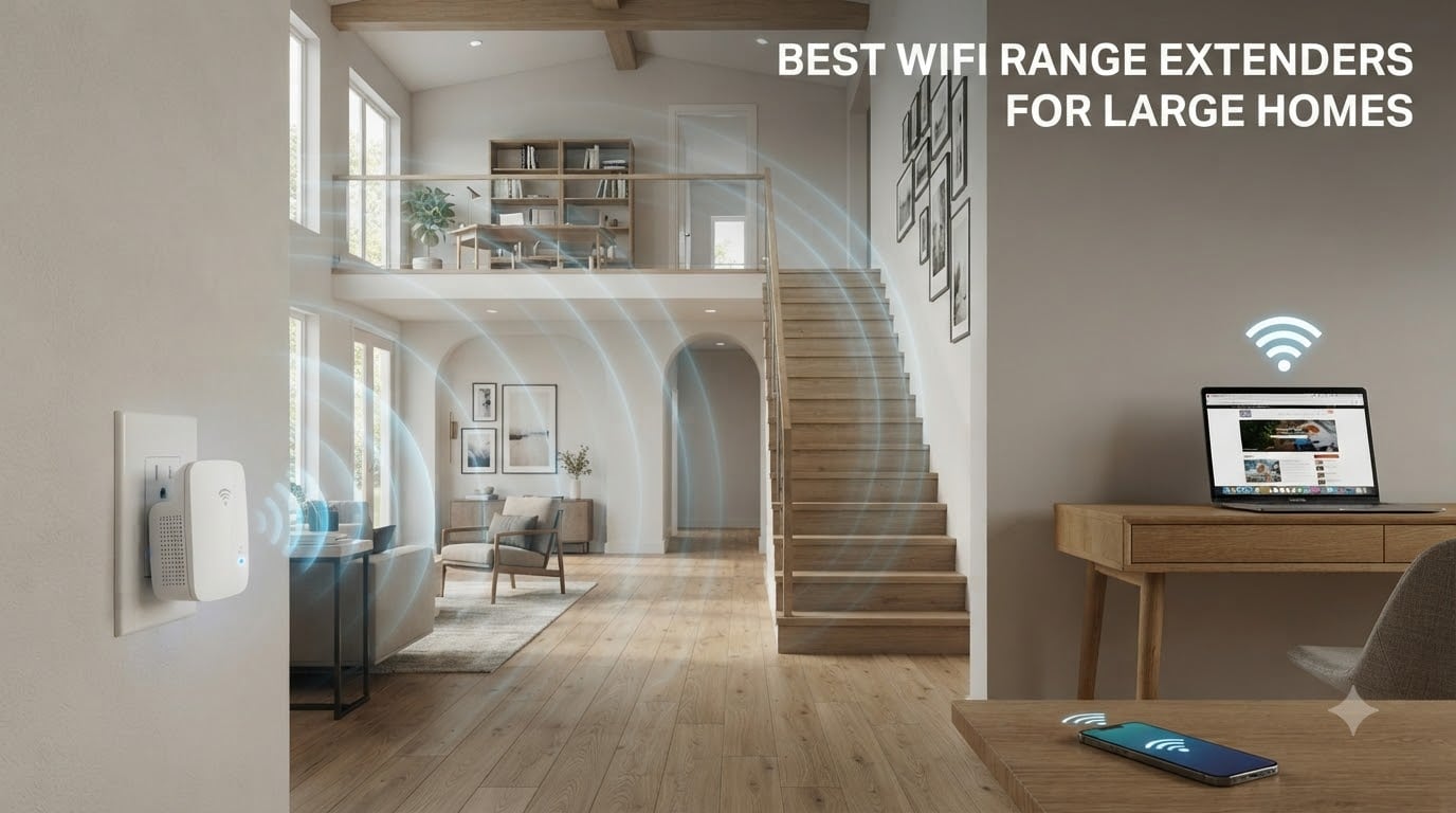 best wifi range extenders for large homes