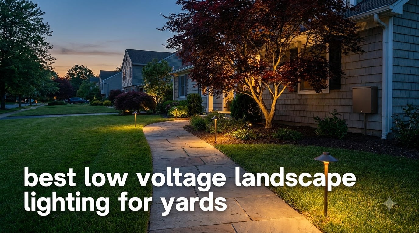 best low voltage landscape lighting for yards