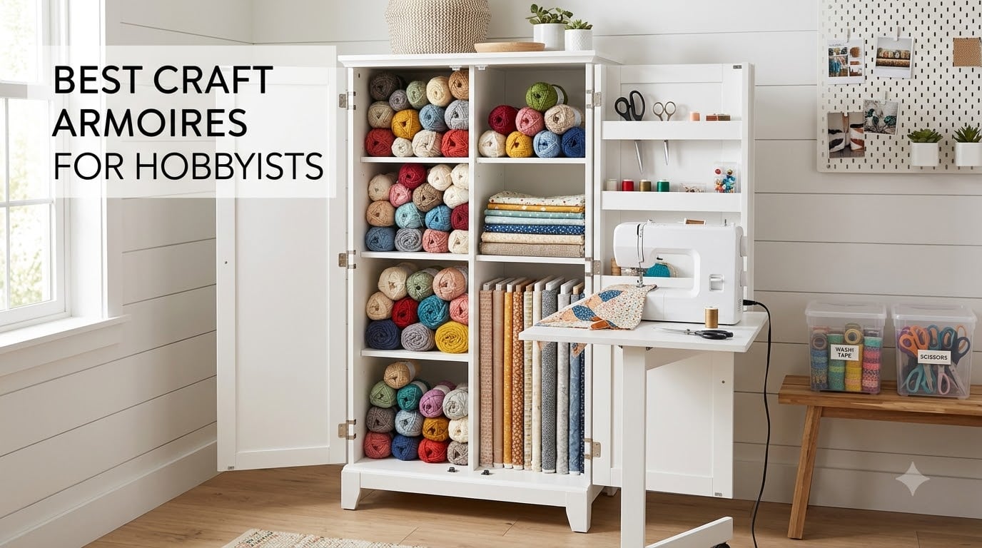best craft armoires for hobbyists