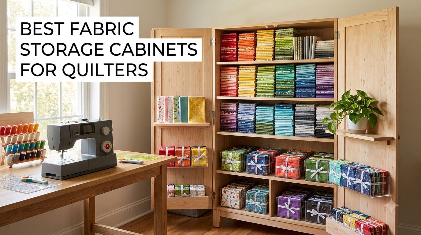 best fabric storage cabinets for quilters