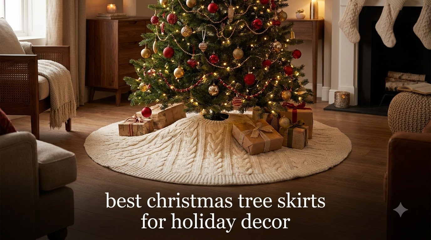 best christmas tree skirts for holiday decor