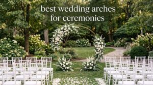 best wedding arches for ceremonies