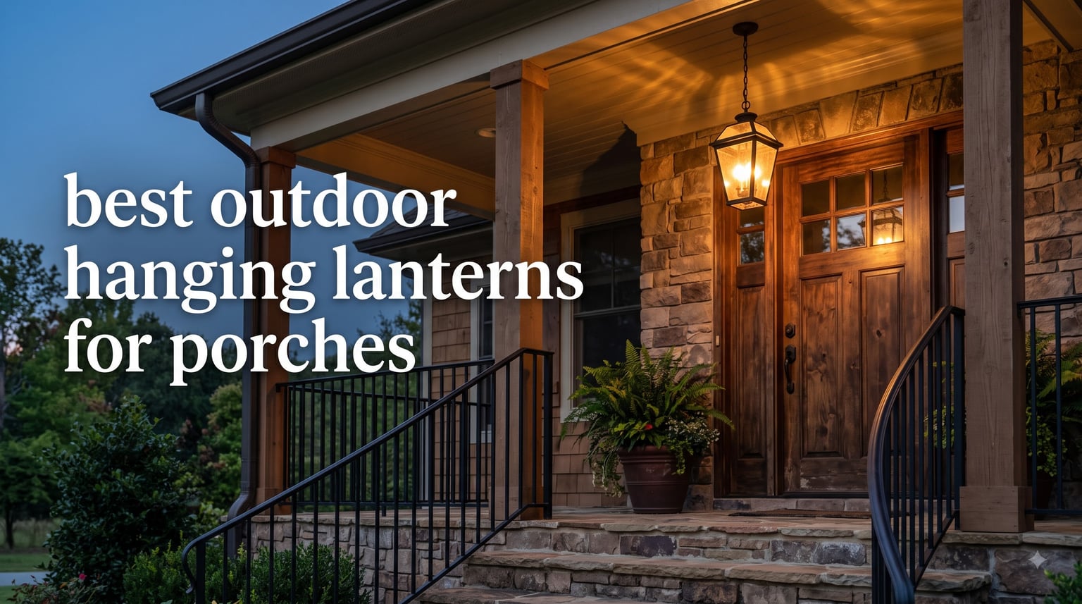 best outdoor hanging lanterns for porches