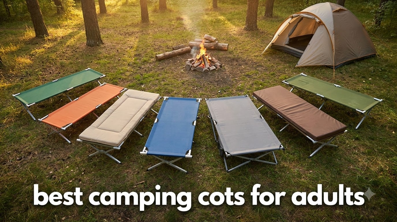 best camping cots for adults