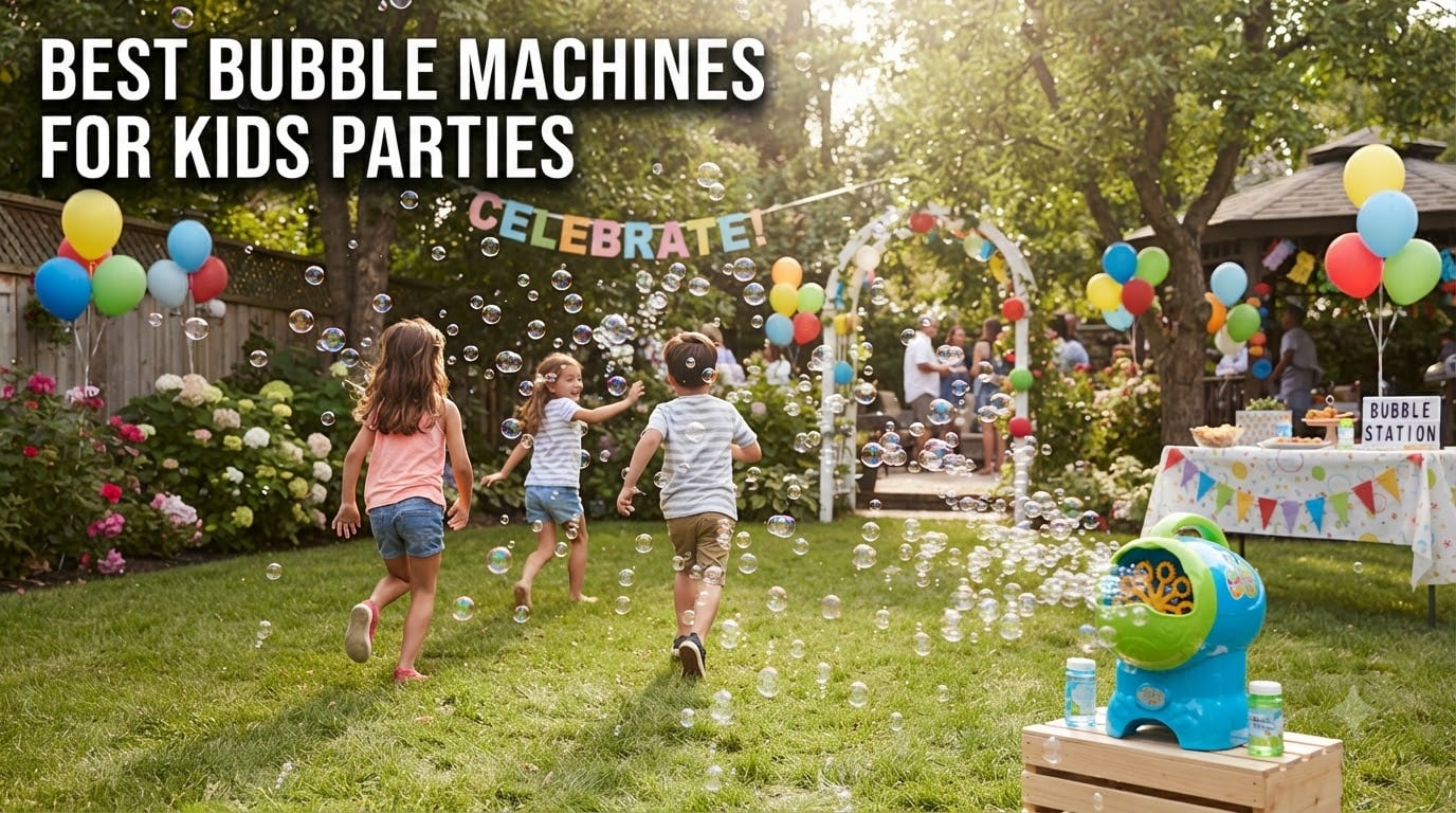 best bubble machines for kids parties