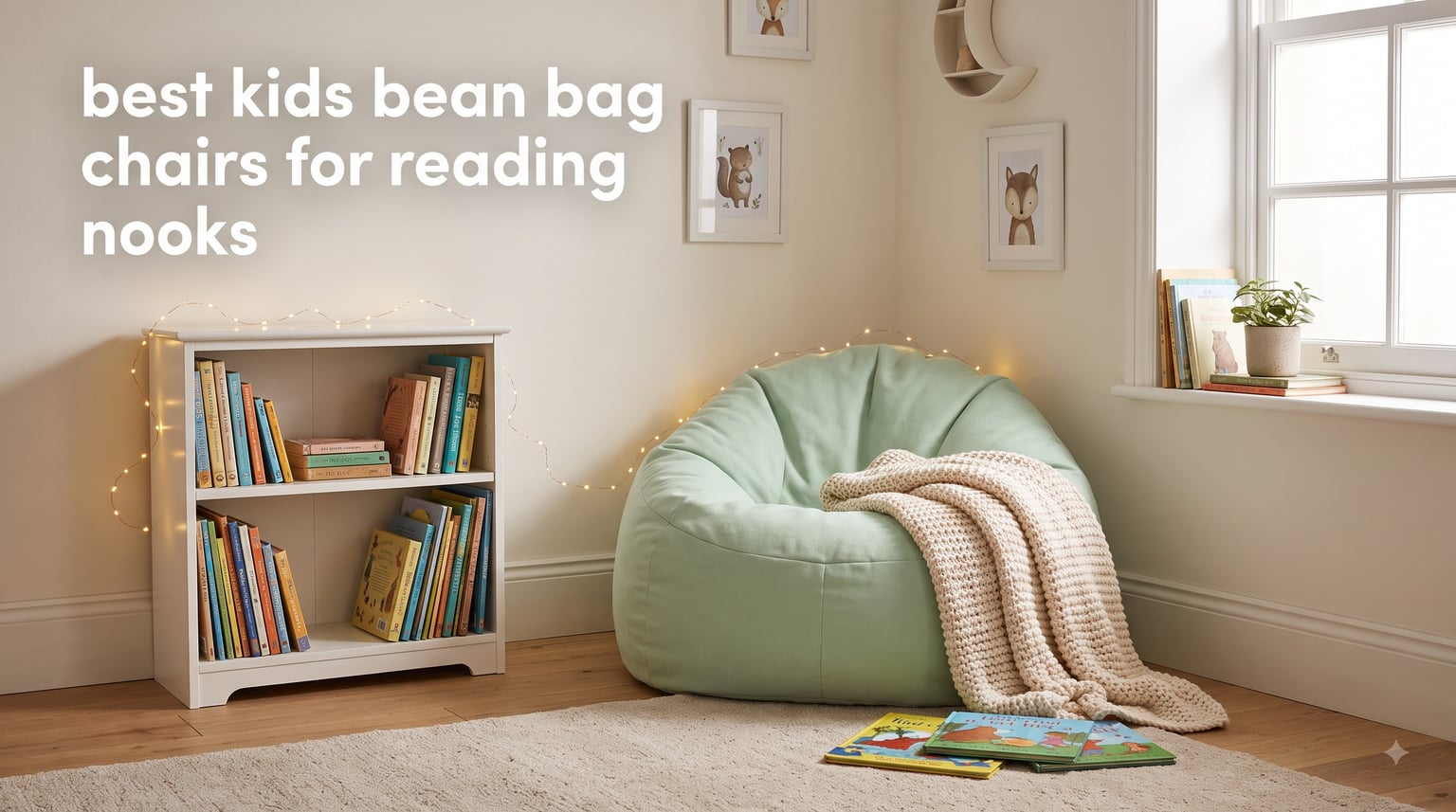 best kids bean bag chairs for reading nooks