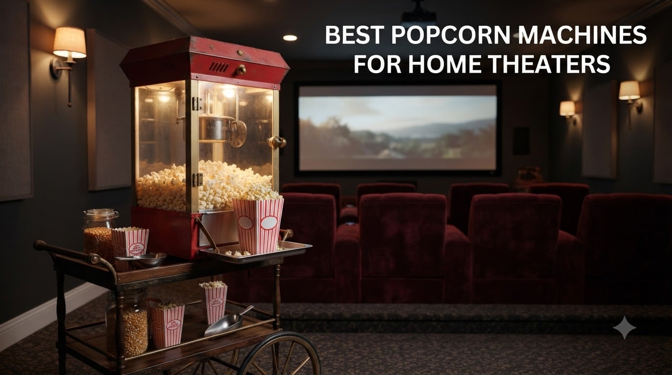 best popcorn machines for home theaters