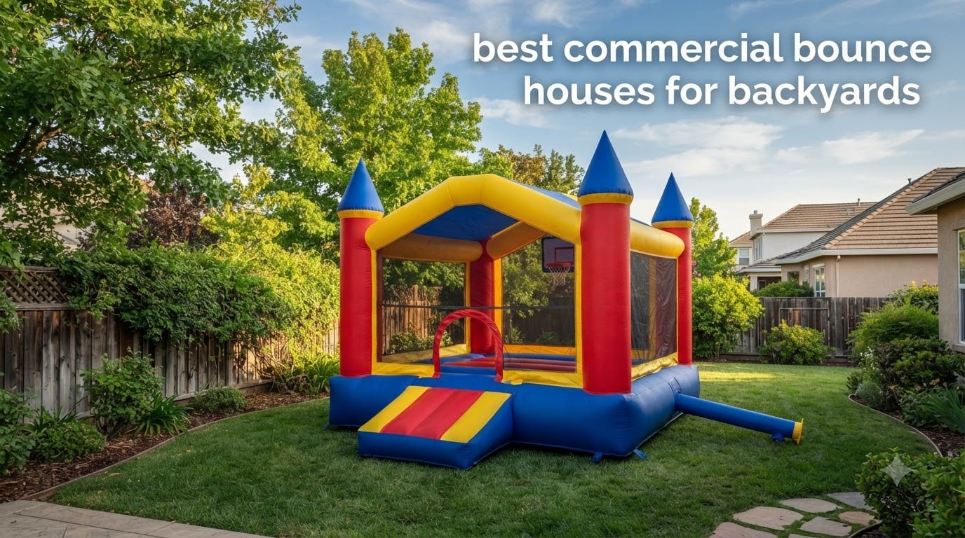 best commercial bounce houses for backyards