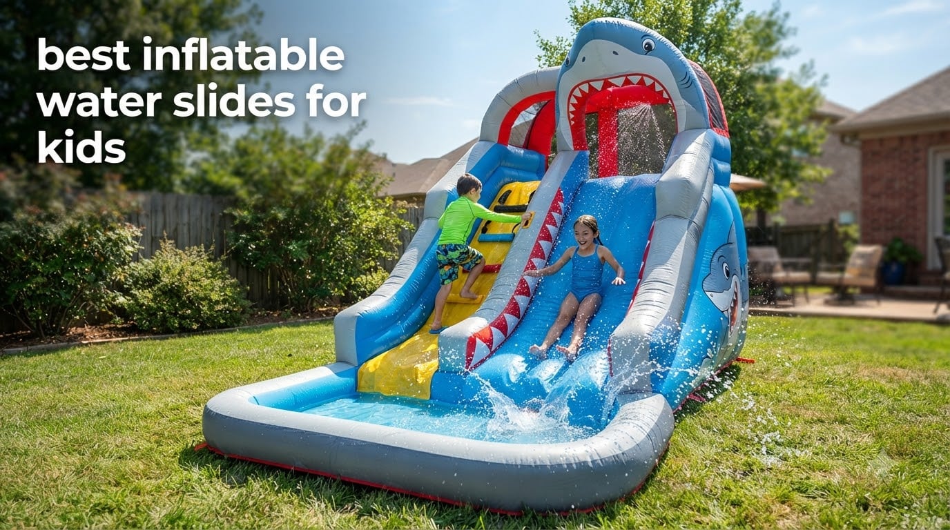 best inflatable water slides for kids