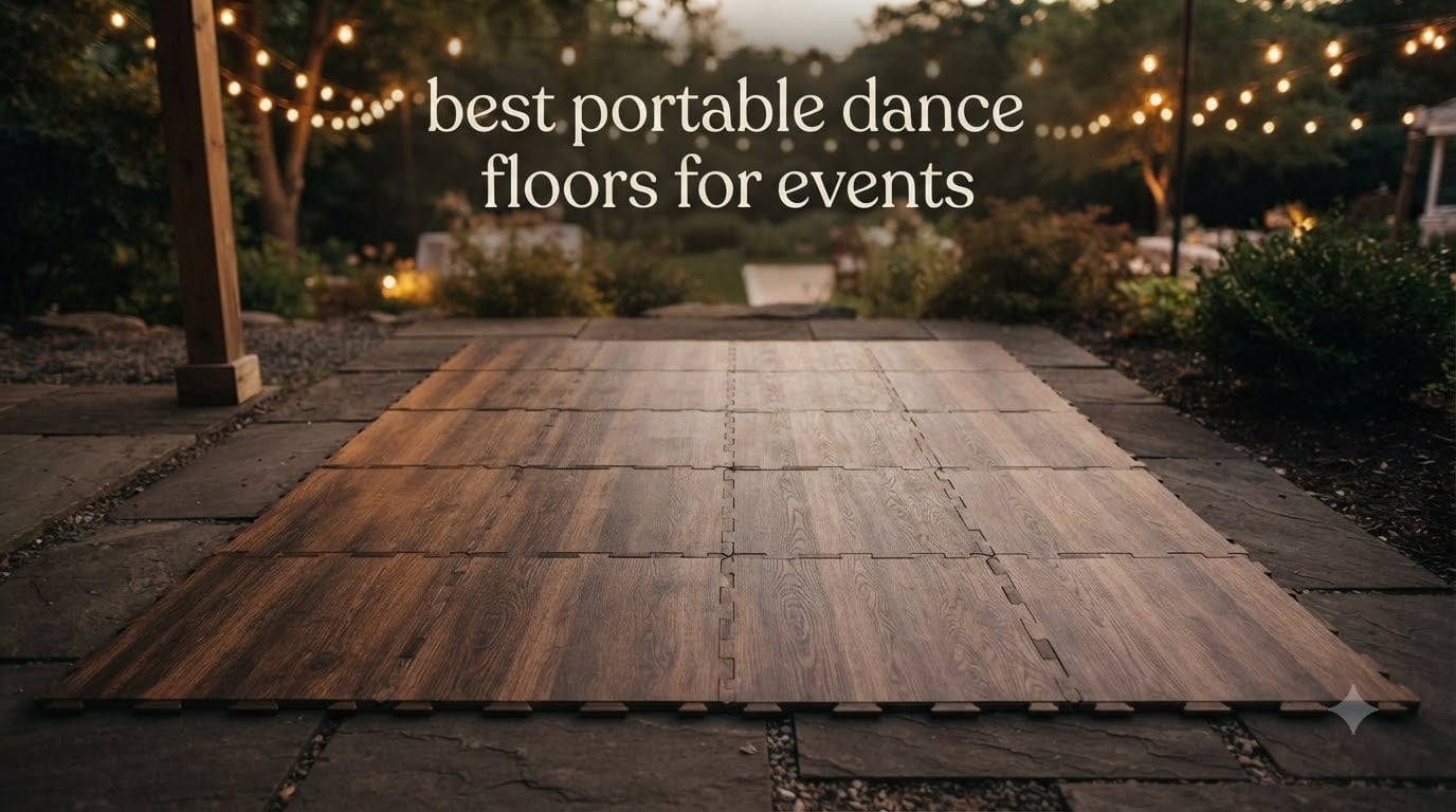 best portable dance floors for events