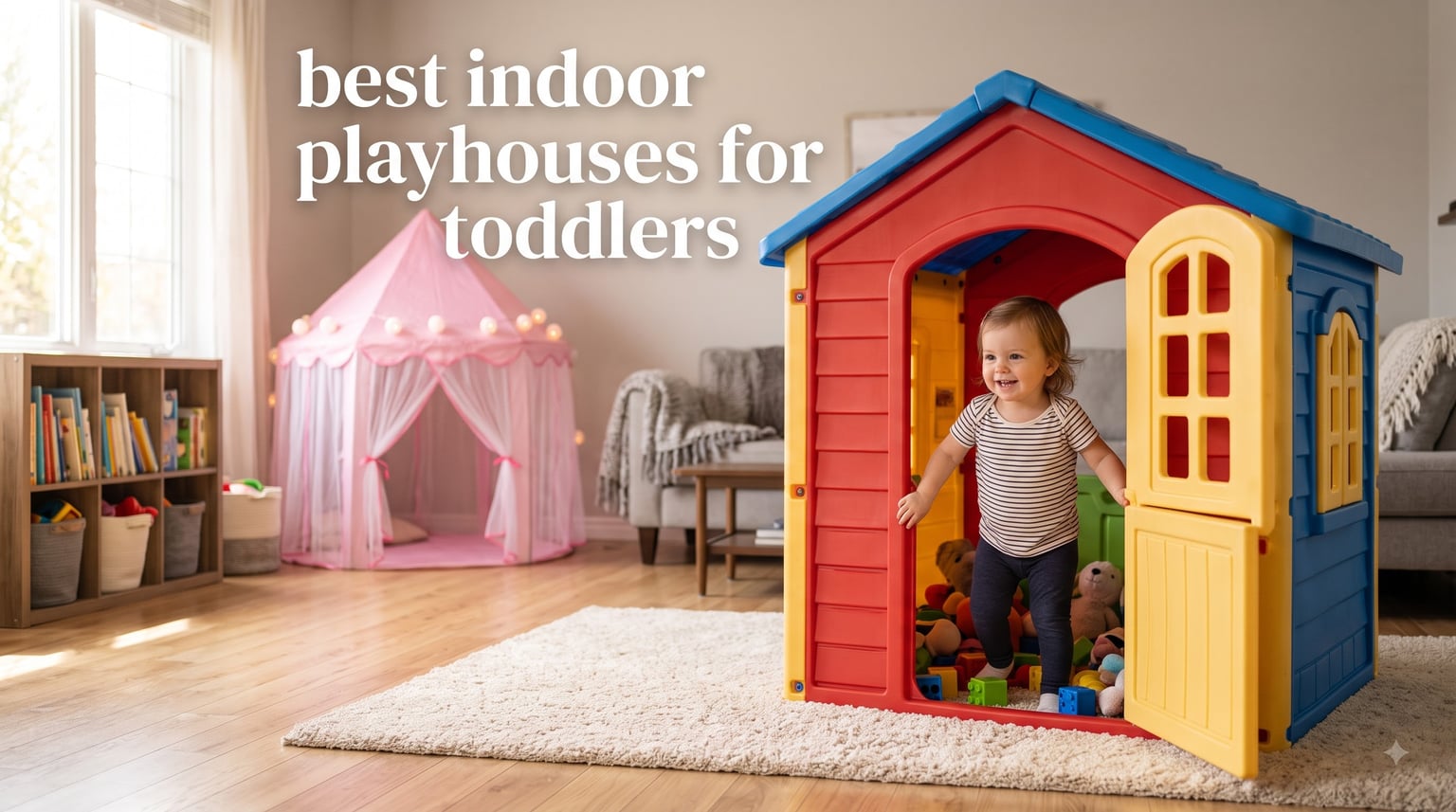 best indoor playhouses for toddlers