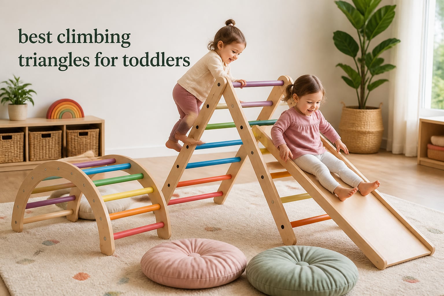 best climbing triangles for toddlers