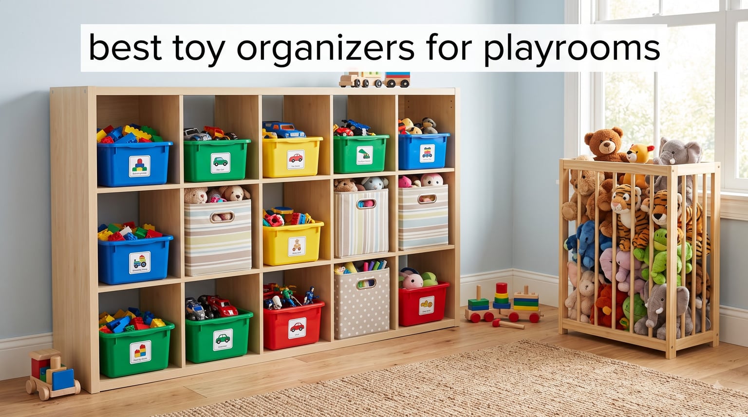 best toy organizers for playrooms