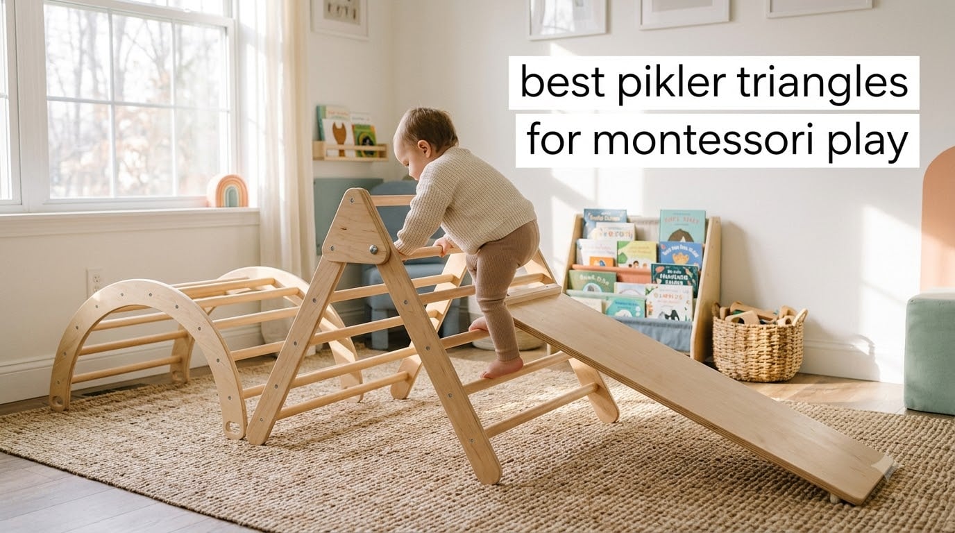 best pikler triangles for montessori play