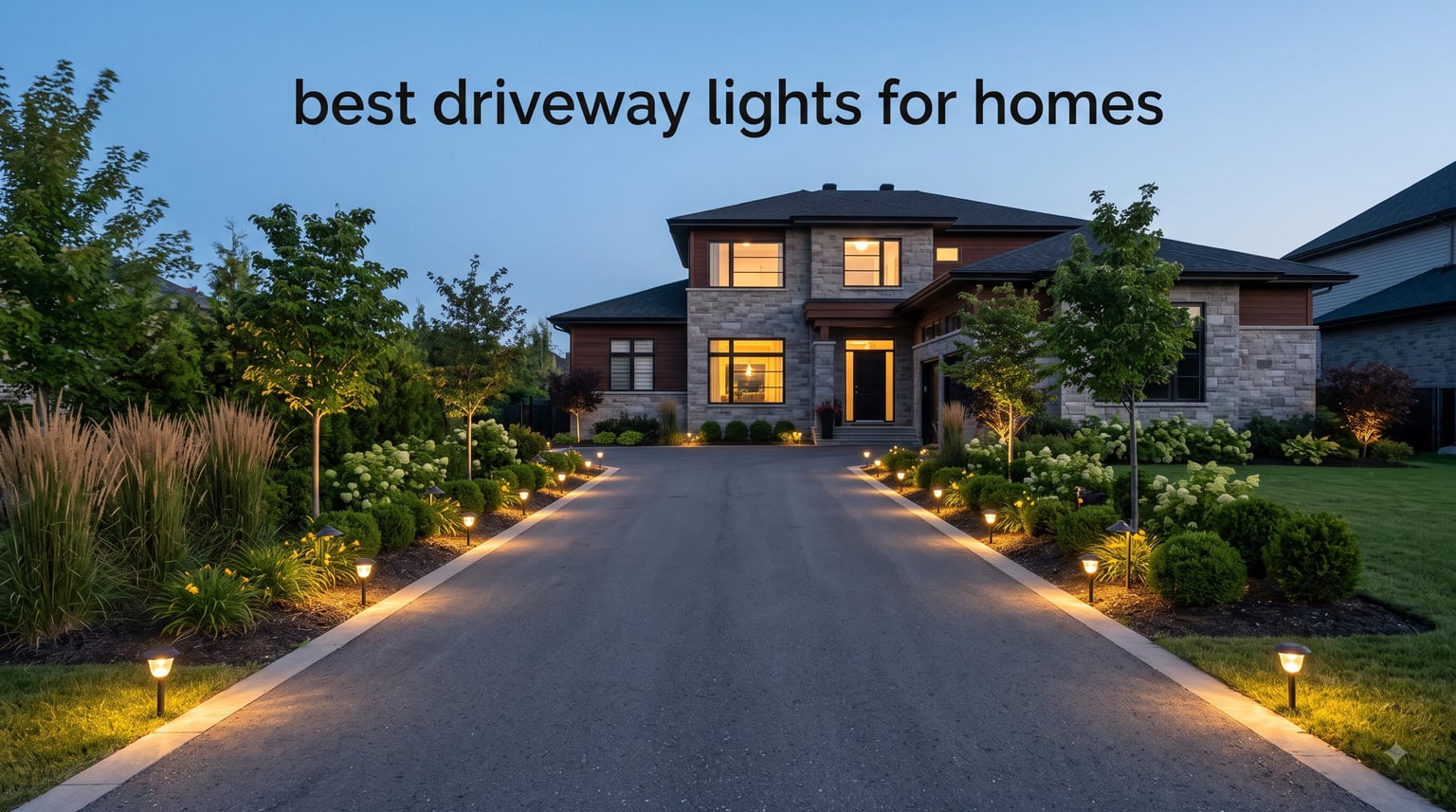 best driveway lights for homes