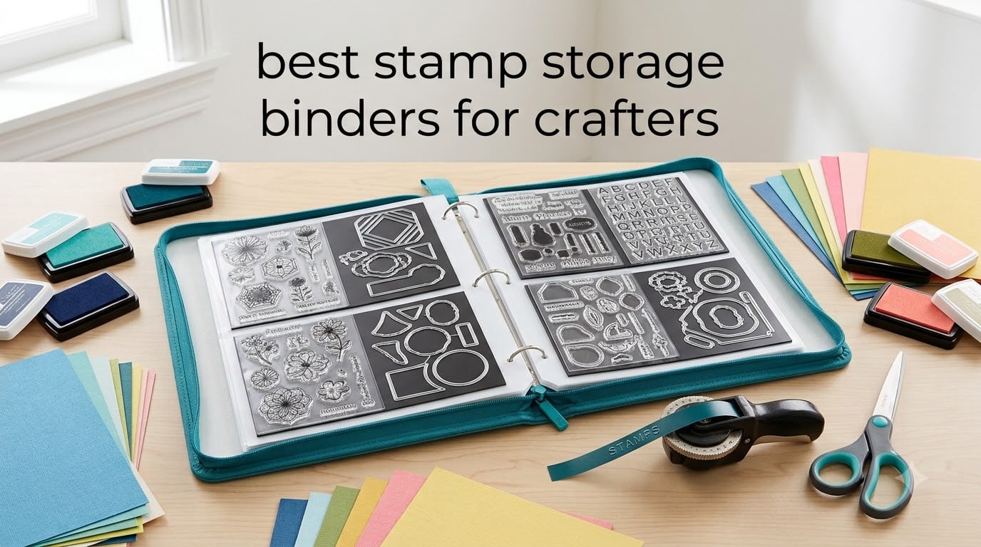 best stamp storage binders for crafters