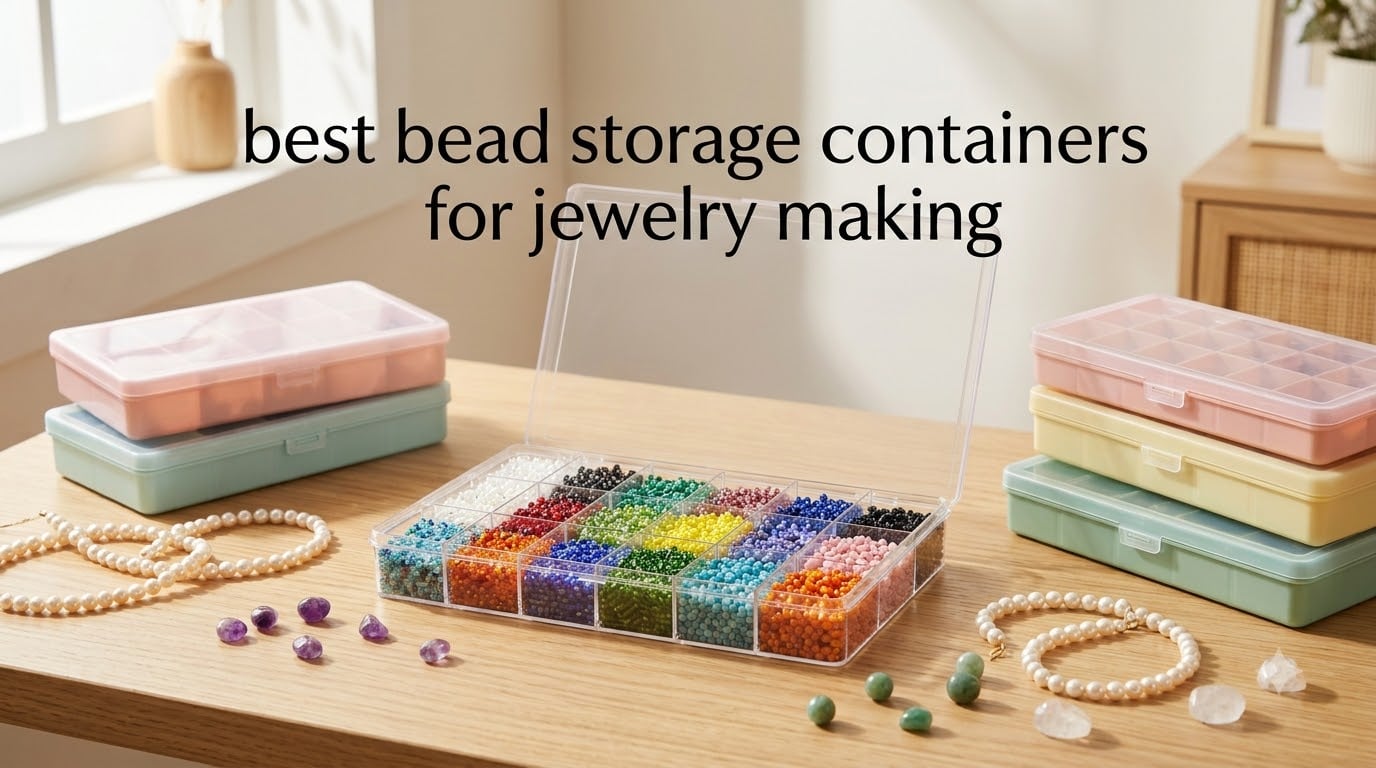 best bead storage containers for jewelry making