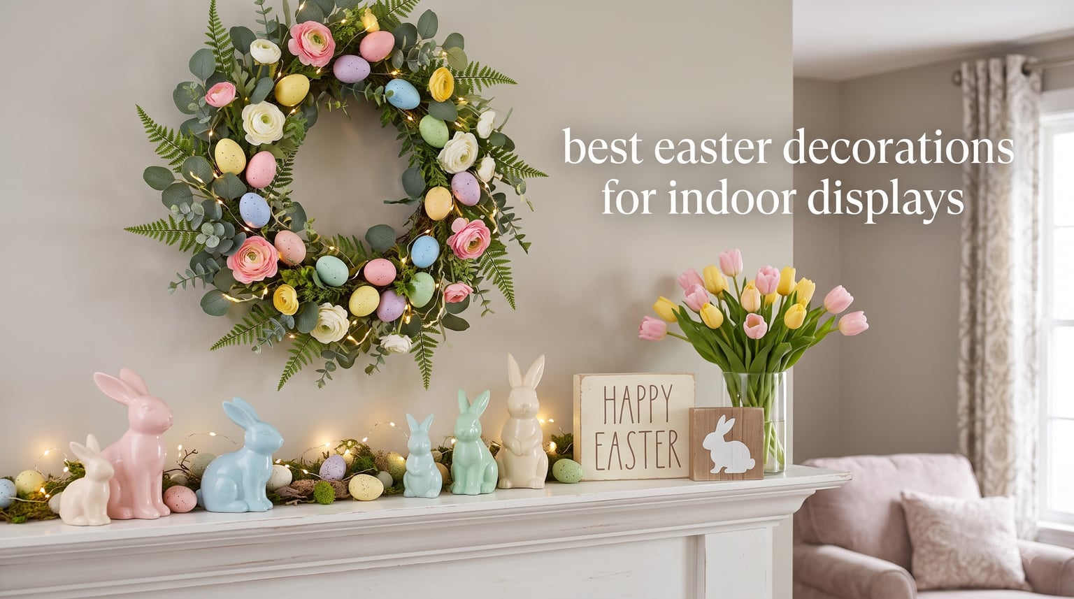 best easter decorations for indoor displays