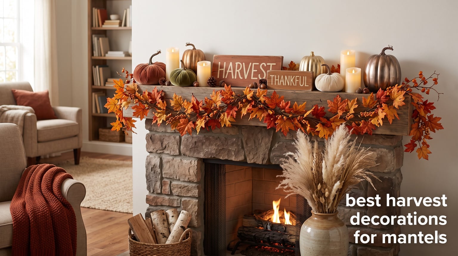 best harvest decorations for mantels