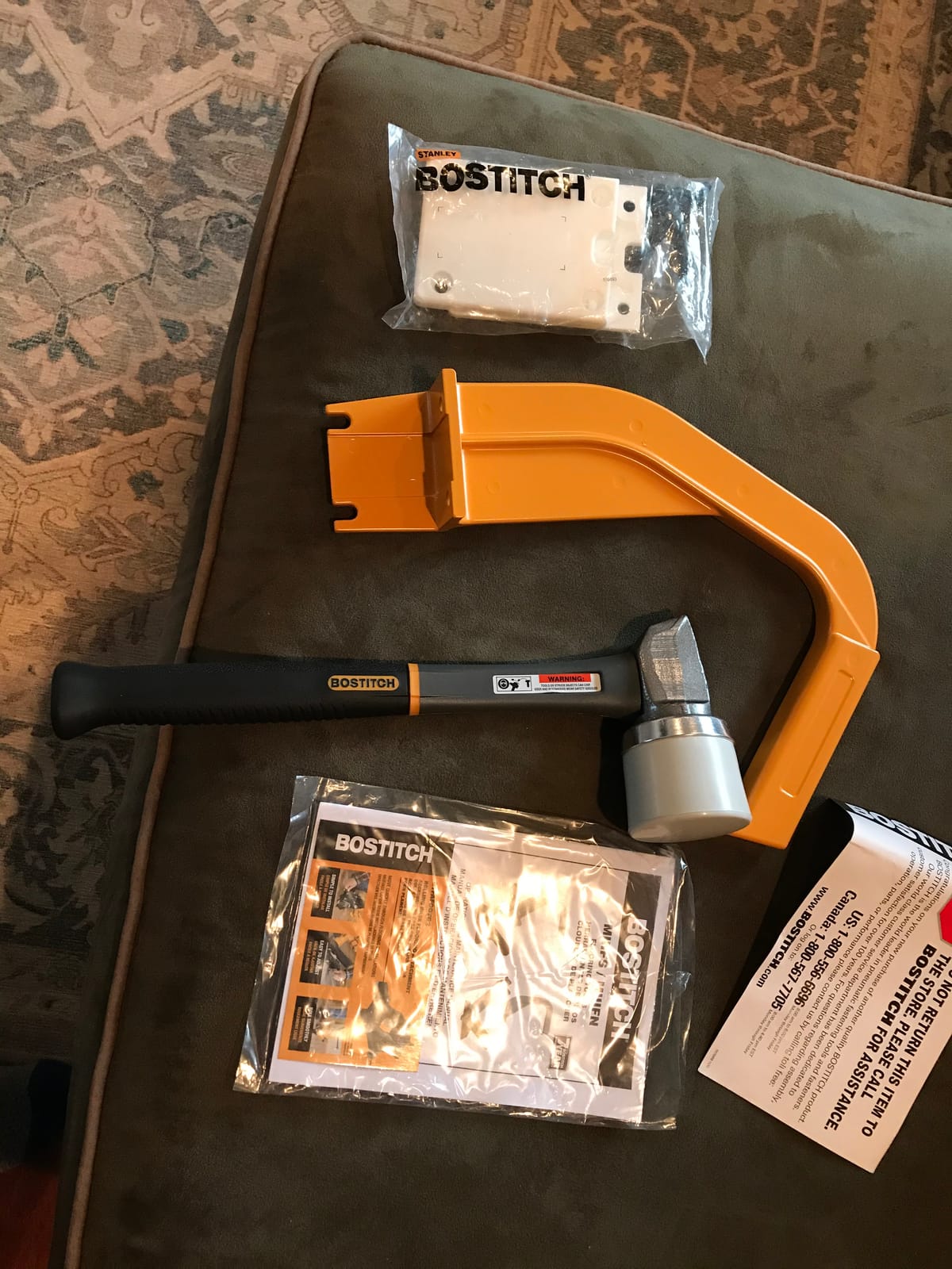 Bostitch Hardwood Flooring Cleat Nailer customer photo 1