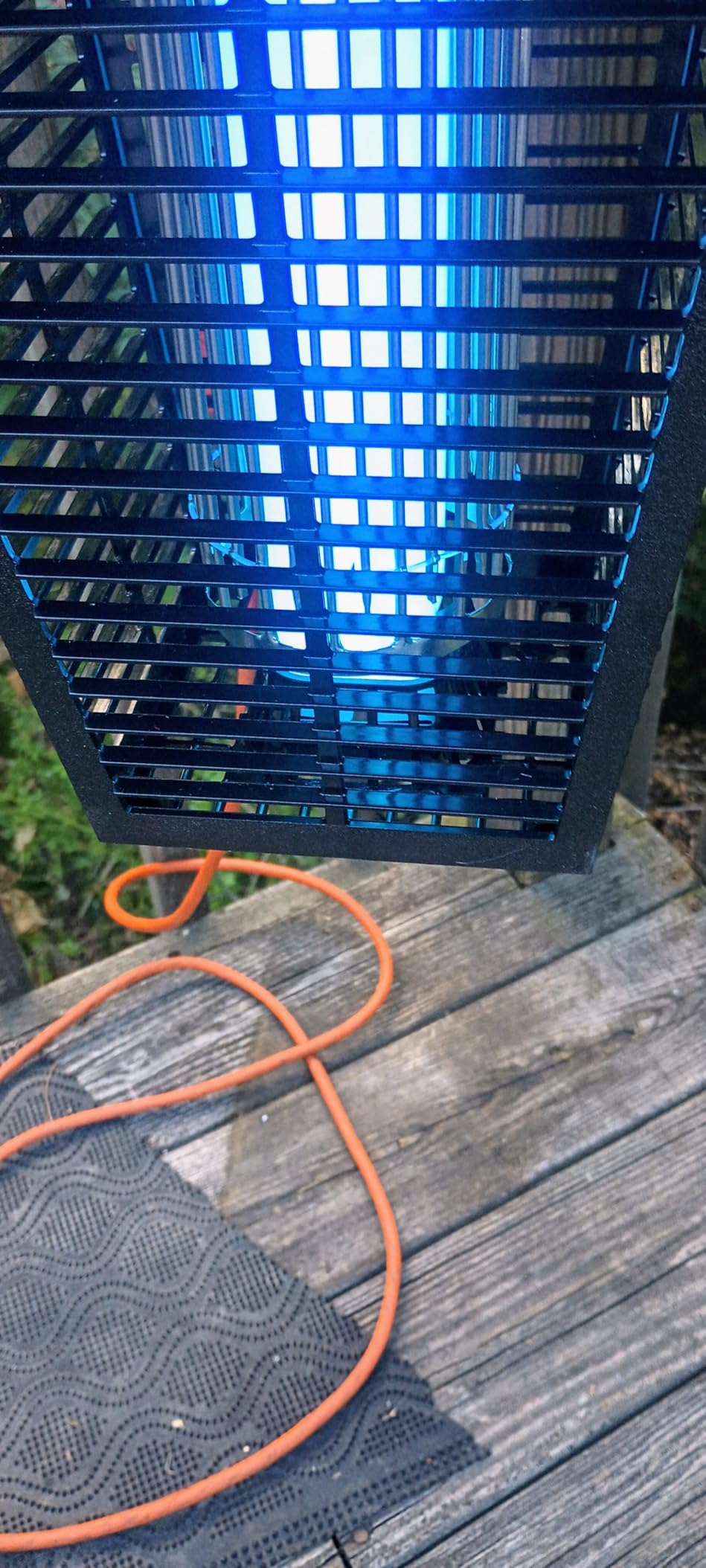 Flowtron Bug Zapper, 1.5 Acre Outdoor, Two 40W UV Bulb, 5600V, Octenol Lure | Bug zapper for large yards, farms, and wooded areas - UV and octenol lure clears mosquitoes and flies - UL certified customer photo 2