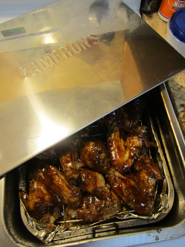 Camerons Large Stovetop Smoker, Hickory & Oak Wood Chips & Recipe Guide customer photo 1