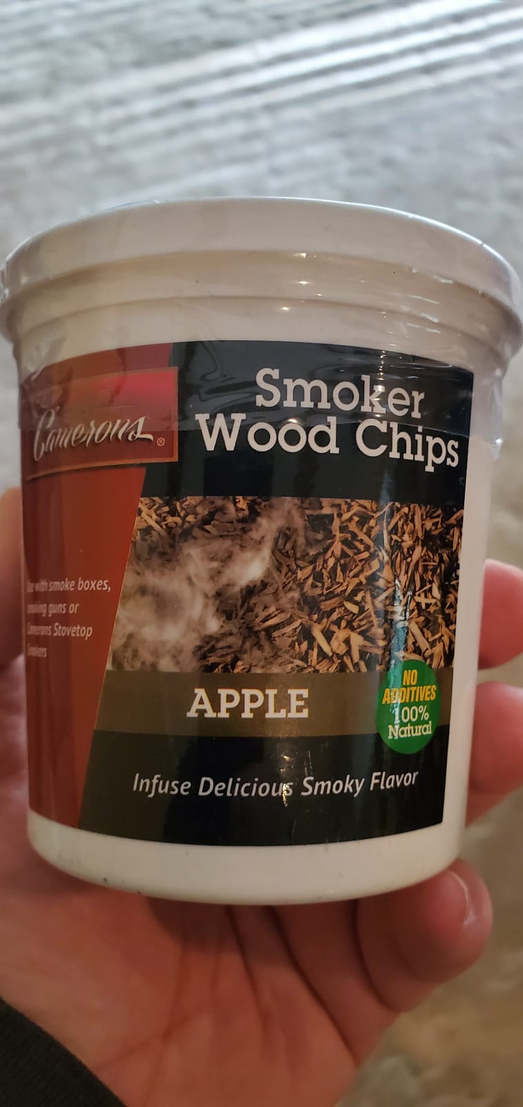 Camerons Large Stovetop Smoker, Hickory & Oak Wood Chips & Recipe Guide customer photo 2
