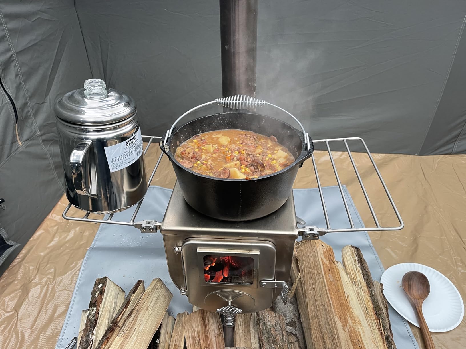 Lodge Pre-Seasoned Cast Iron Dutch Oven with Bail Handle, 5 Quart customer photo 1