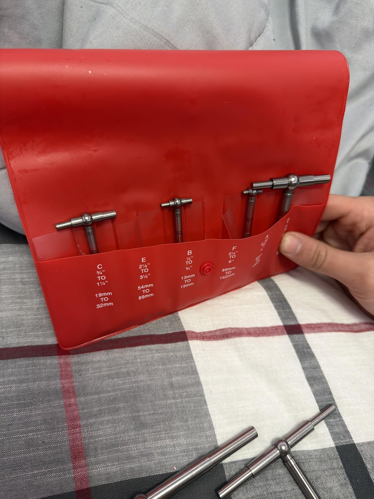 Starrett Telescoping Gage Set, 5/16