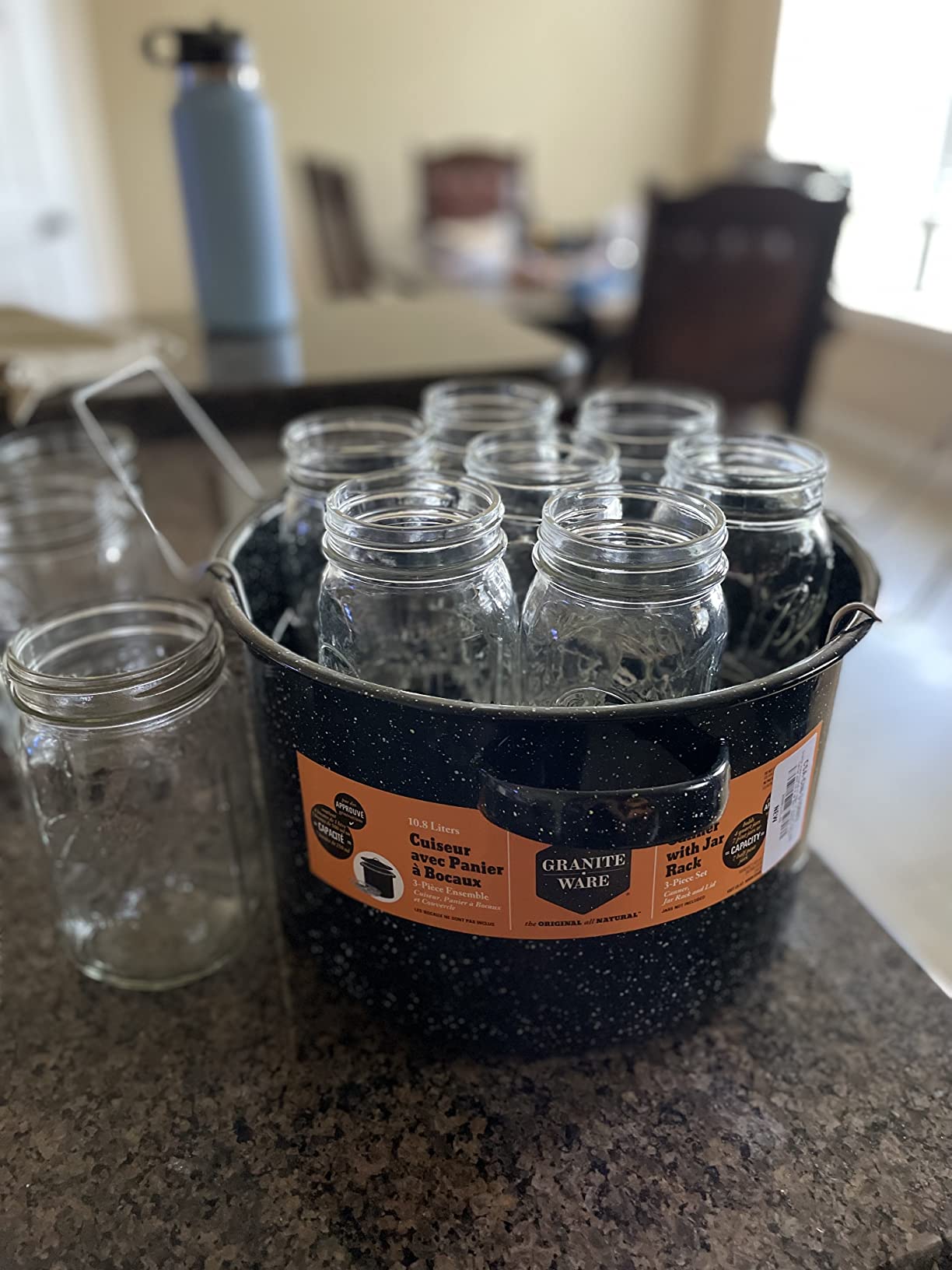 Granite Ware Covered Preserving Canner with Rack, 12-Quart customer photo 1